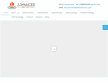 Tablet Screenshot of advancedtelemedservices.com